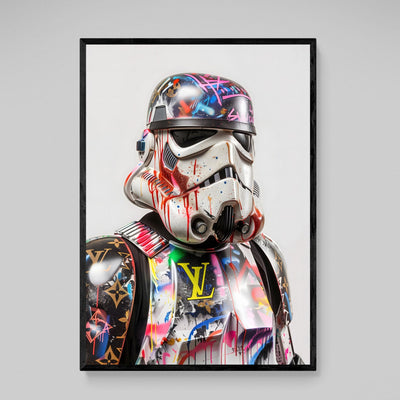 Tableau Street Art Clone Star Wars - The Art Avenue