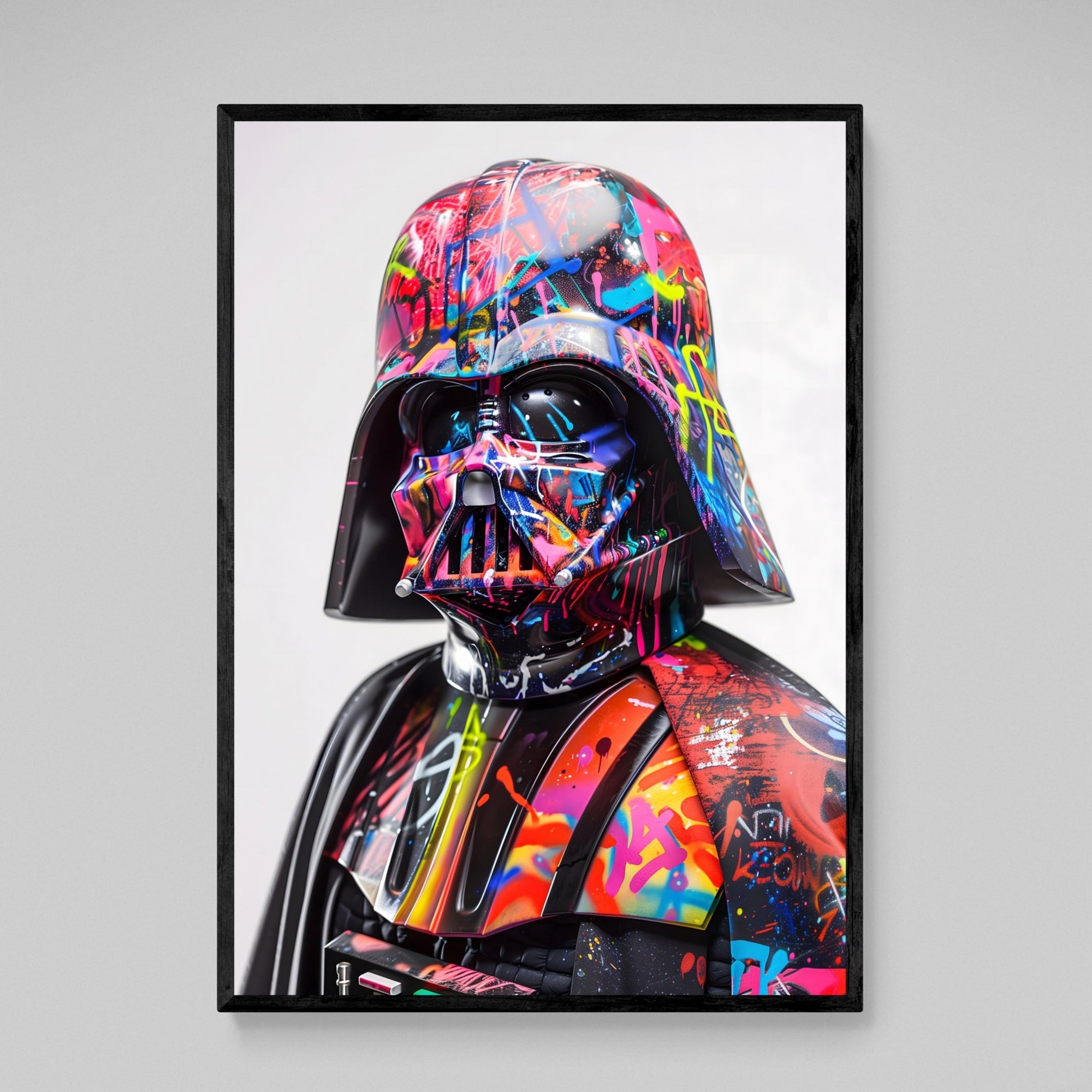 Tableau Street Art Dark Vador Star Wars - The Art Avenue