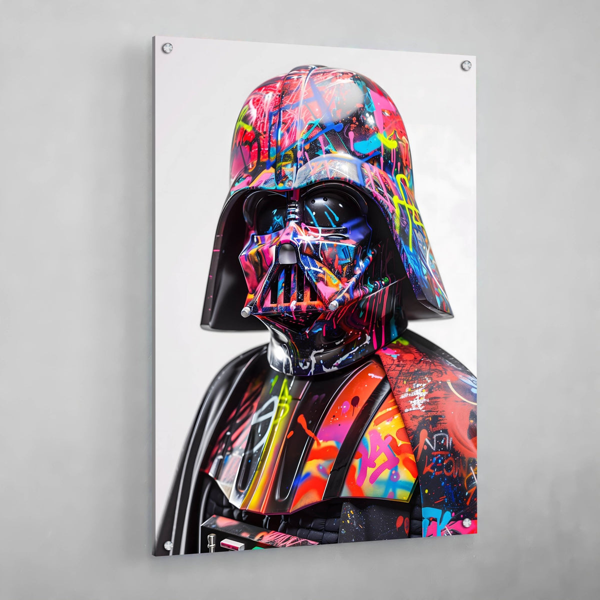 Tableau Street Art Dark Vador Star Wars - The Art Avenue
