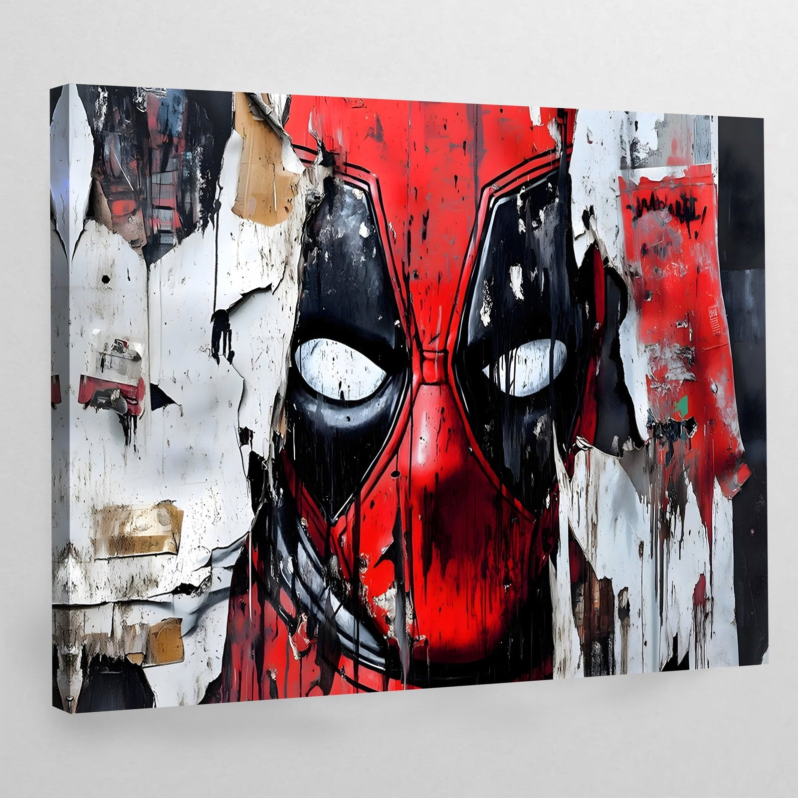 Tableau Street Art Deadpool - The Art Avenue