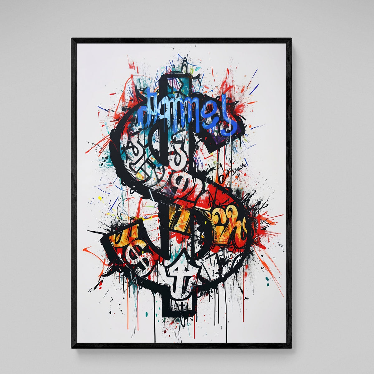 Tableau Street Art Dollar - The Art Avenue