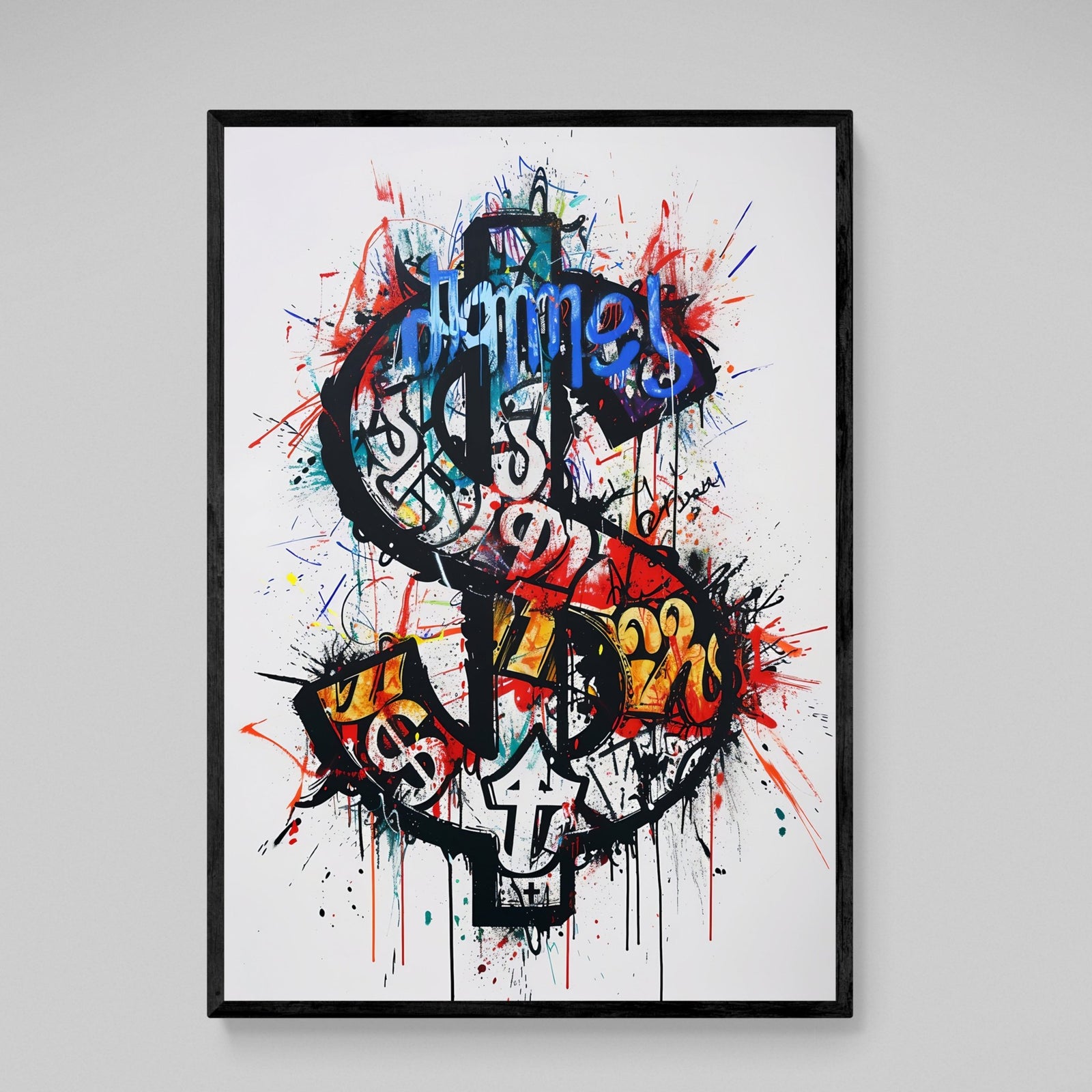 Tableau Street Art Dollar - The Art Avenue