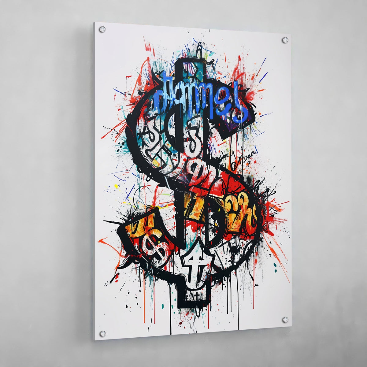 Tableau Street Art Dollar - The Art Avenue