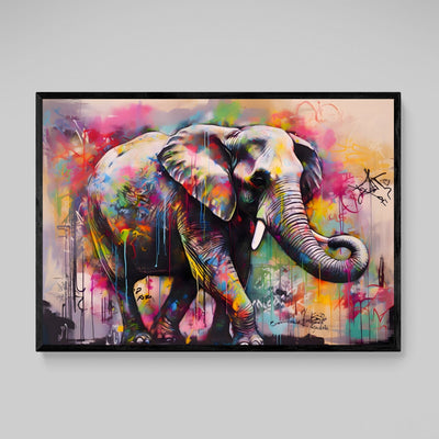 Tableau Street Art Elephant - The Art Avenue