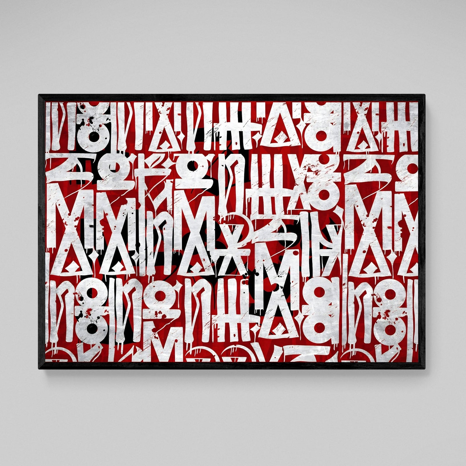 Tableau Street Art Graffiti Coloré - The Art Avenue