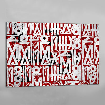 Tableau Street Art Graffiti Coloré - The Art Avenue