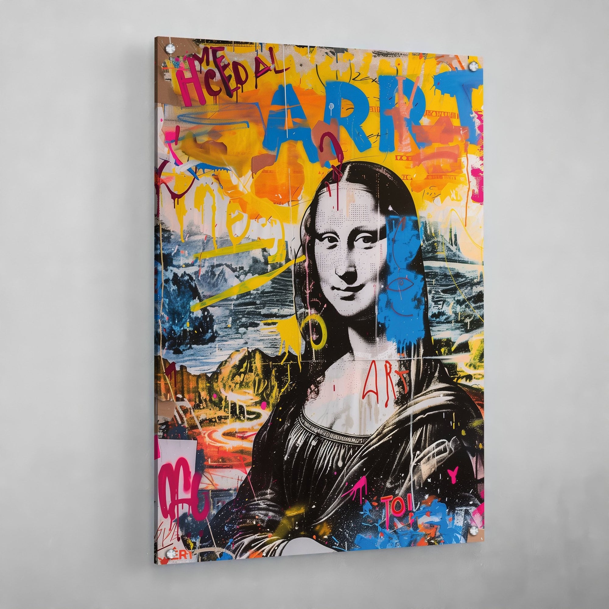 Tableau Street Art Joconde - The Art Avenue