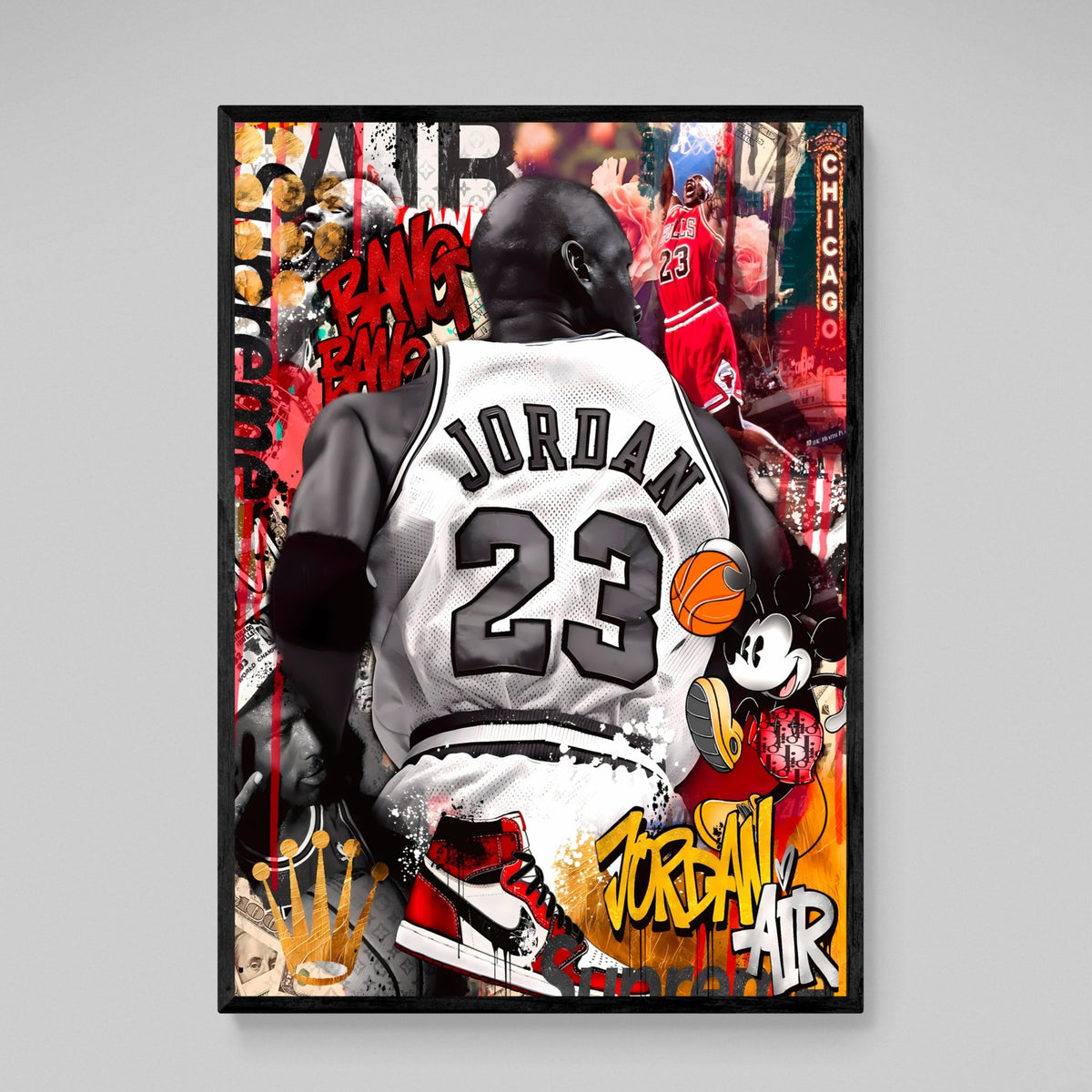 Tableau Street Art Jordan Moderne - The Art Avenue