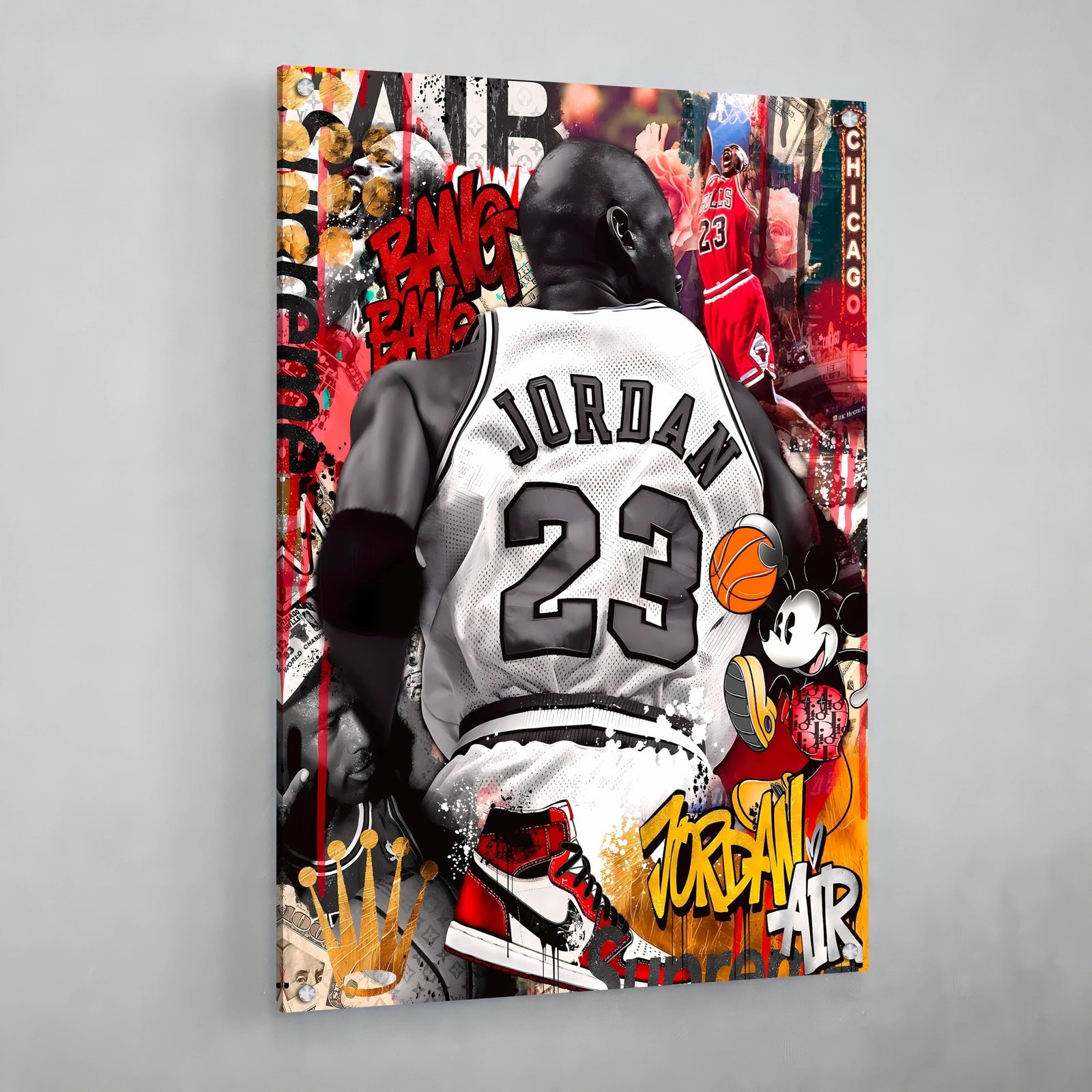 Tableau Street Art Jordan Moderne - The Art Avenue