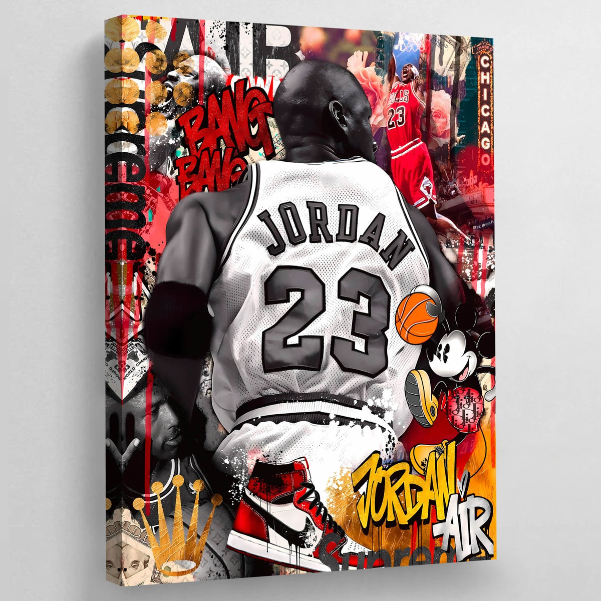 Tableau Street Art Jordan Moderne - The Art Avenue