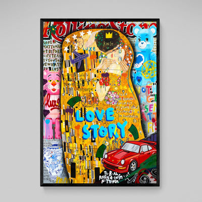 Tableau Street Art Klimt - The Art Avenue