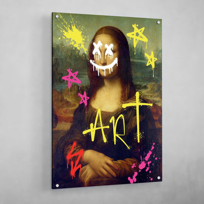 Tableau Street Art La Joconde - The Art Avenue