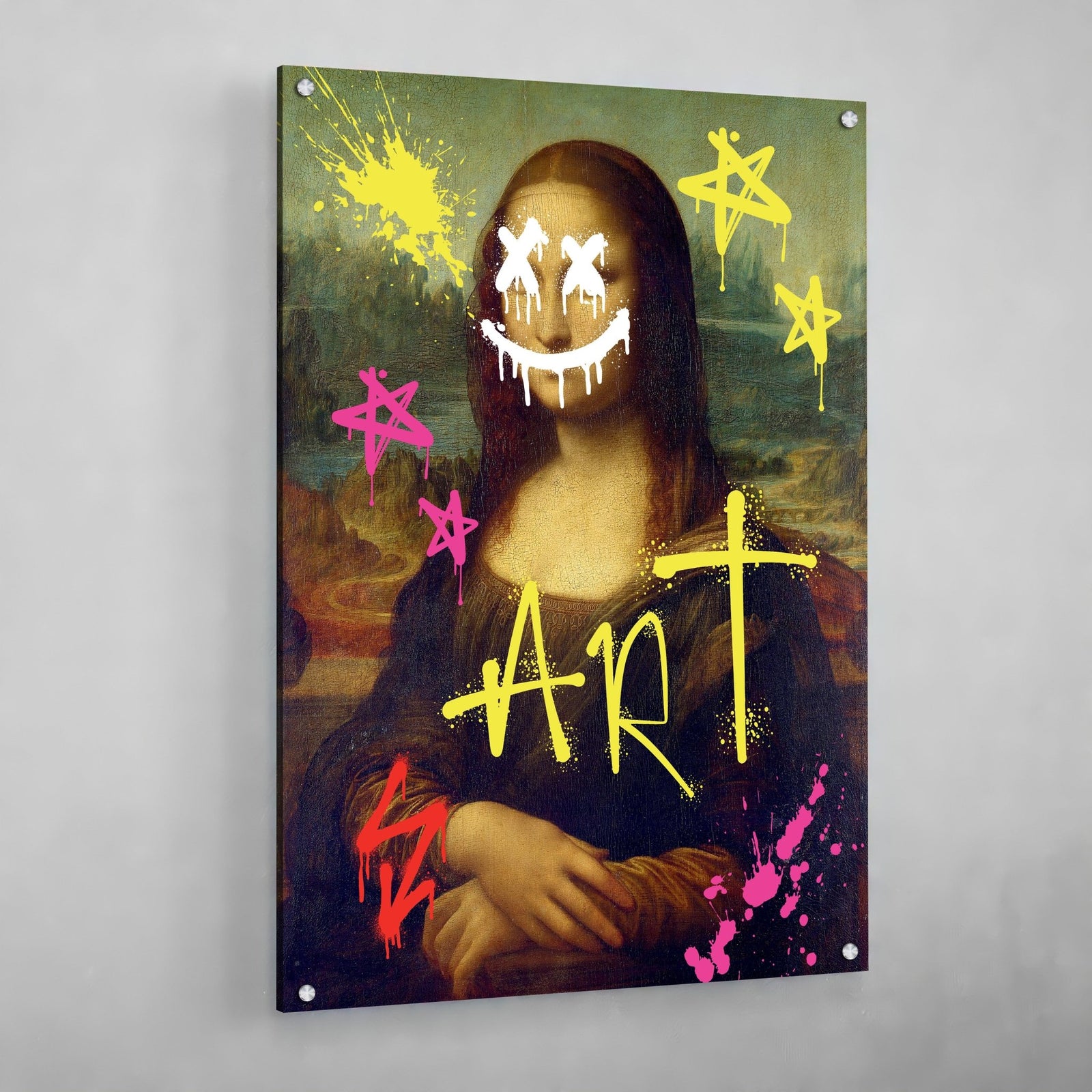 Tableau Street Art La Joconde - The Art Avenue