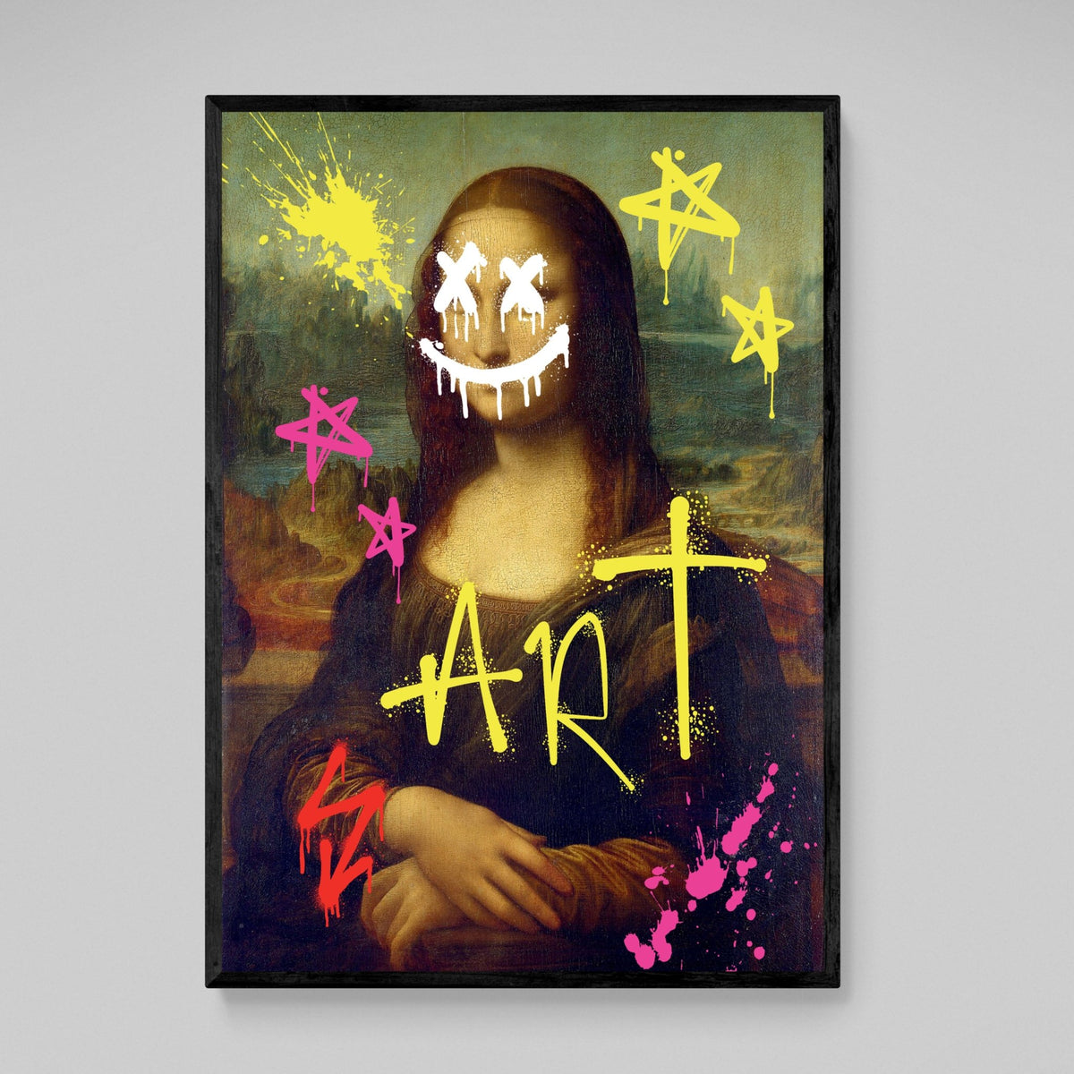 Tableau Street Art La Joconde - The Art Avenue