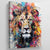 Tableau Street Art Lion - The Art Avenue