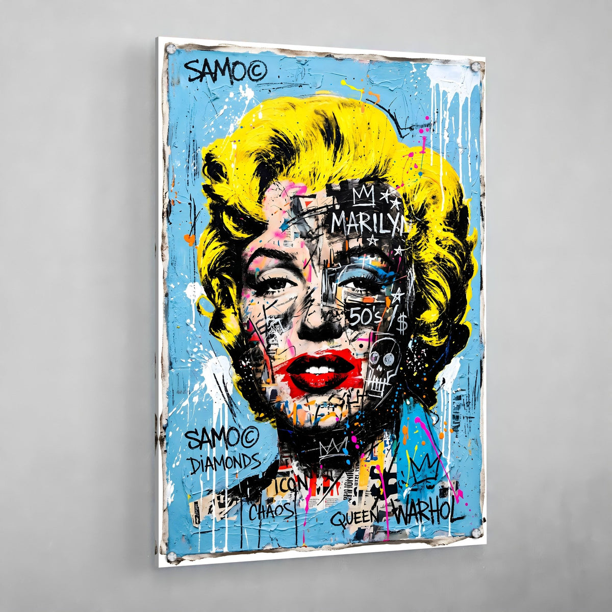 Tableau Street Art Marilyn - The Art Avenue