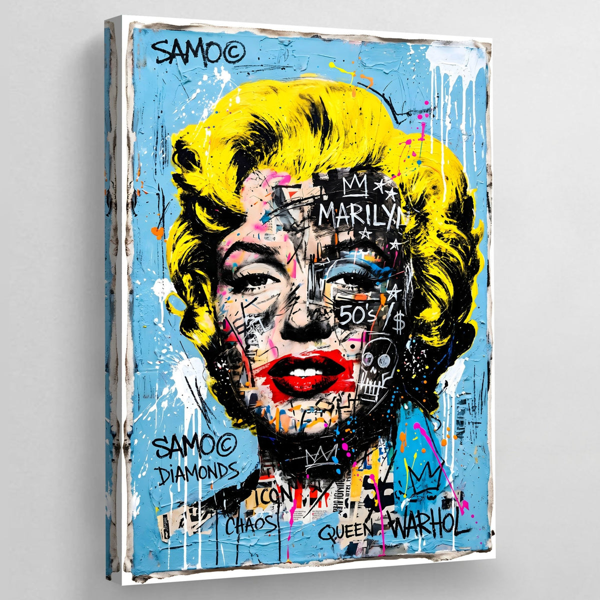 Tableau Street Art Marilyn - The Art Avenue