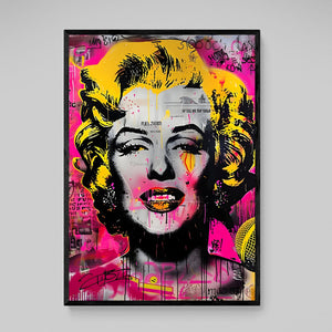 Tableau Street Art Marilyn Monroe - The Art Avenue