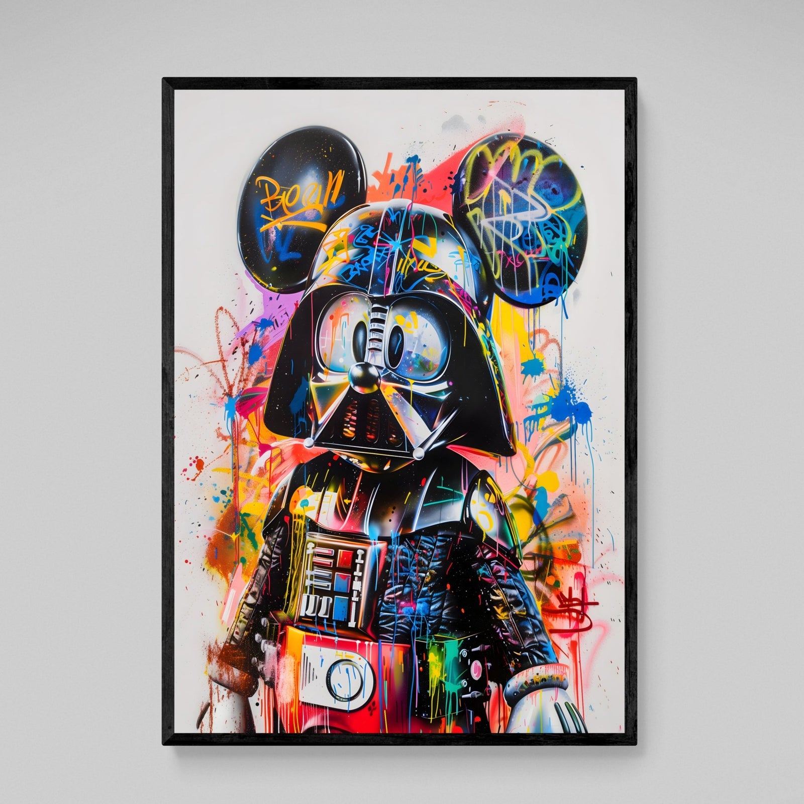 Tableau Street Art Mickey Vador - The Art Avenue