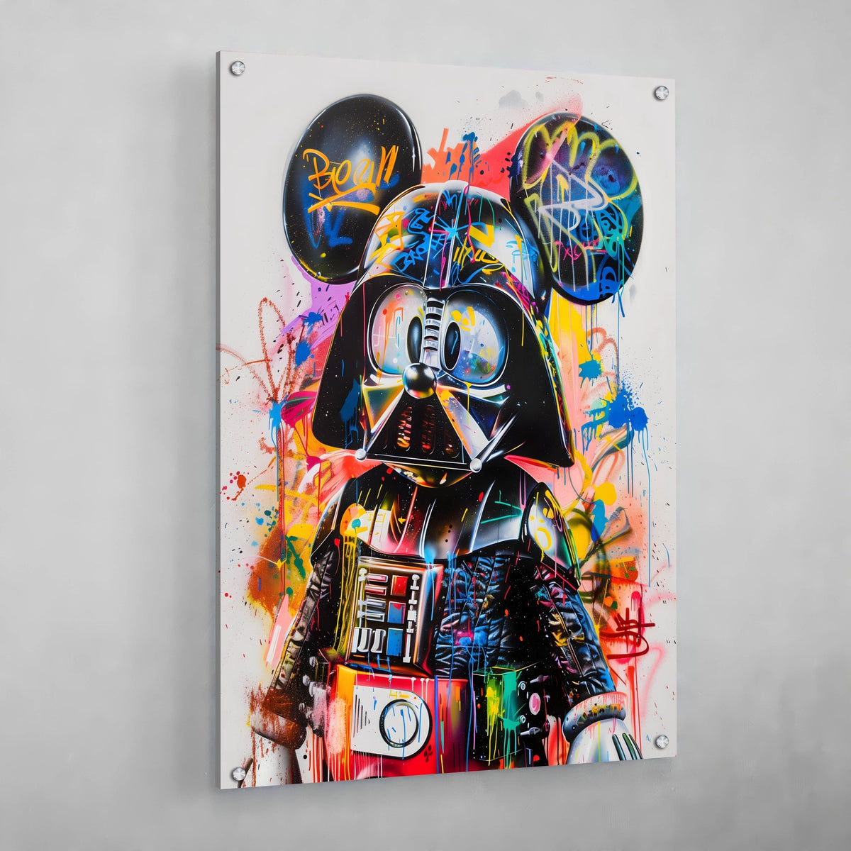 Tableau Street Art Mickey Vador - The Art Avenue