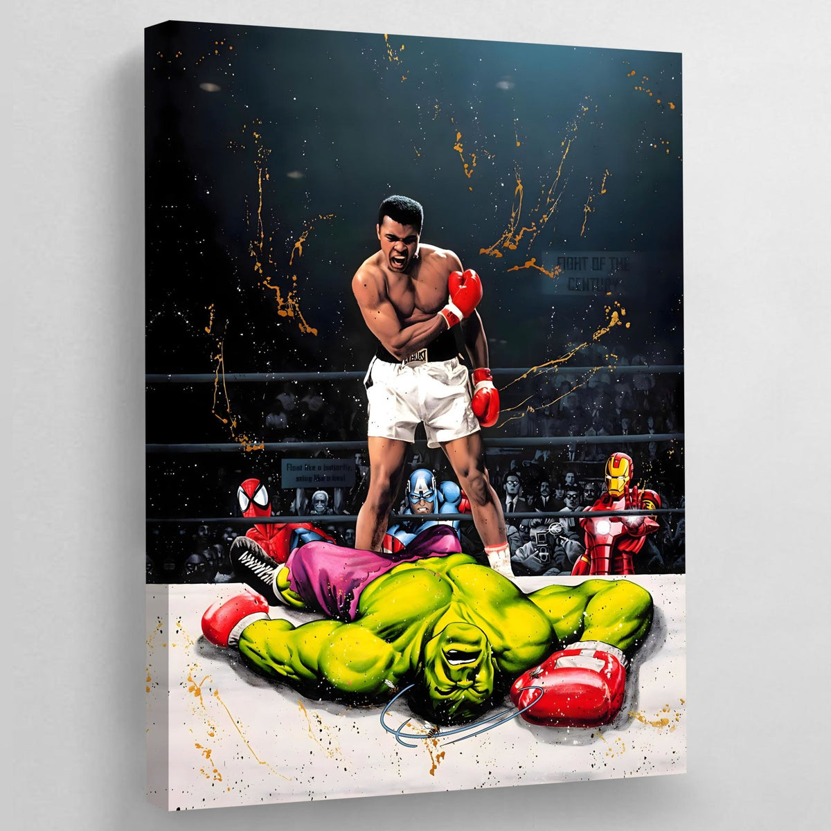 Tableau Street Art Mohamed Ali - The Art Avenue