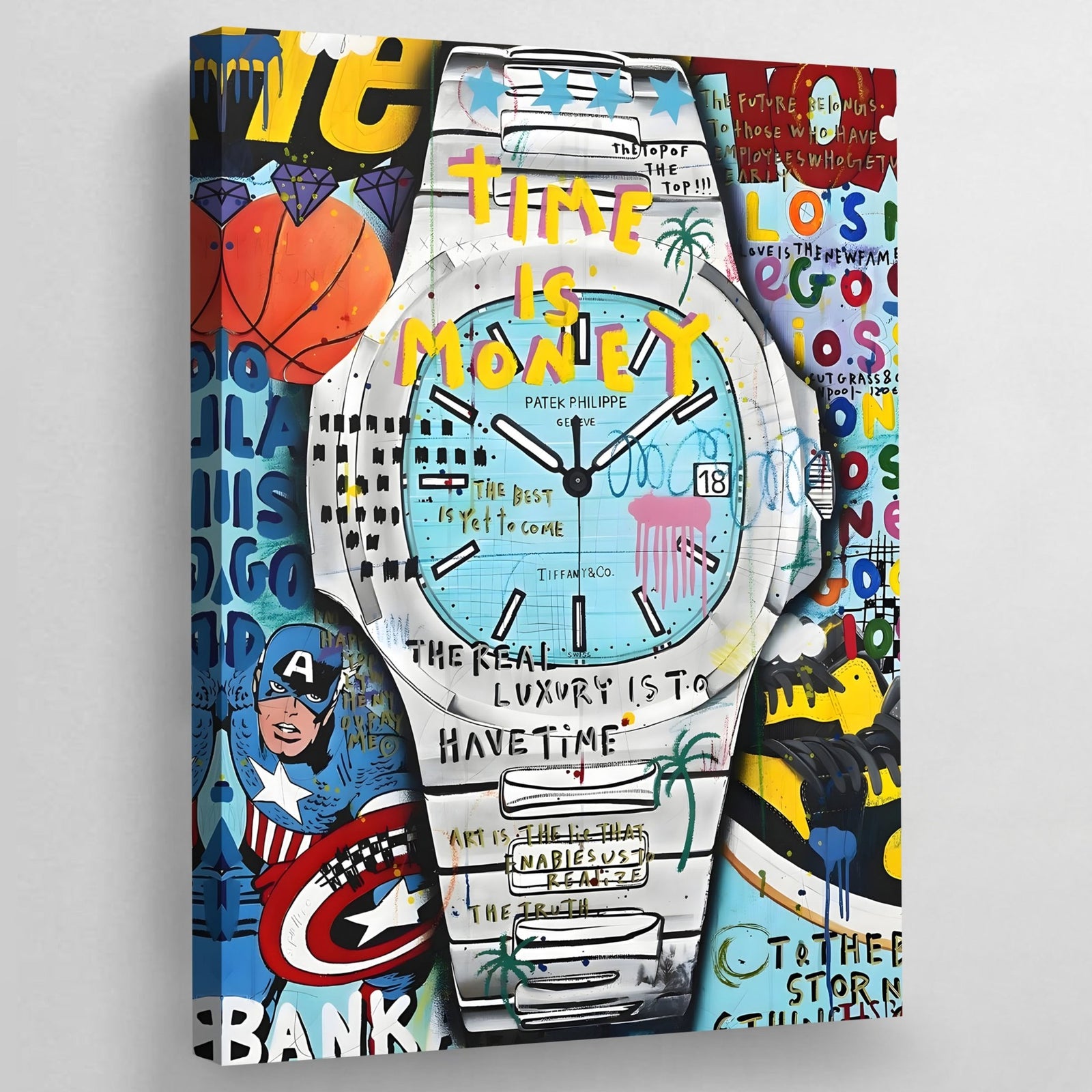 Tableau Street Art Patek Philippe - The Art Avenue