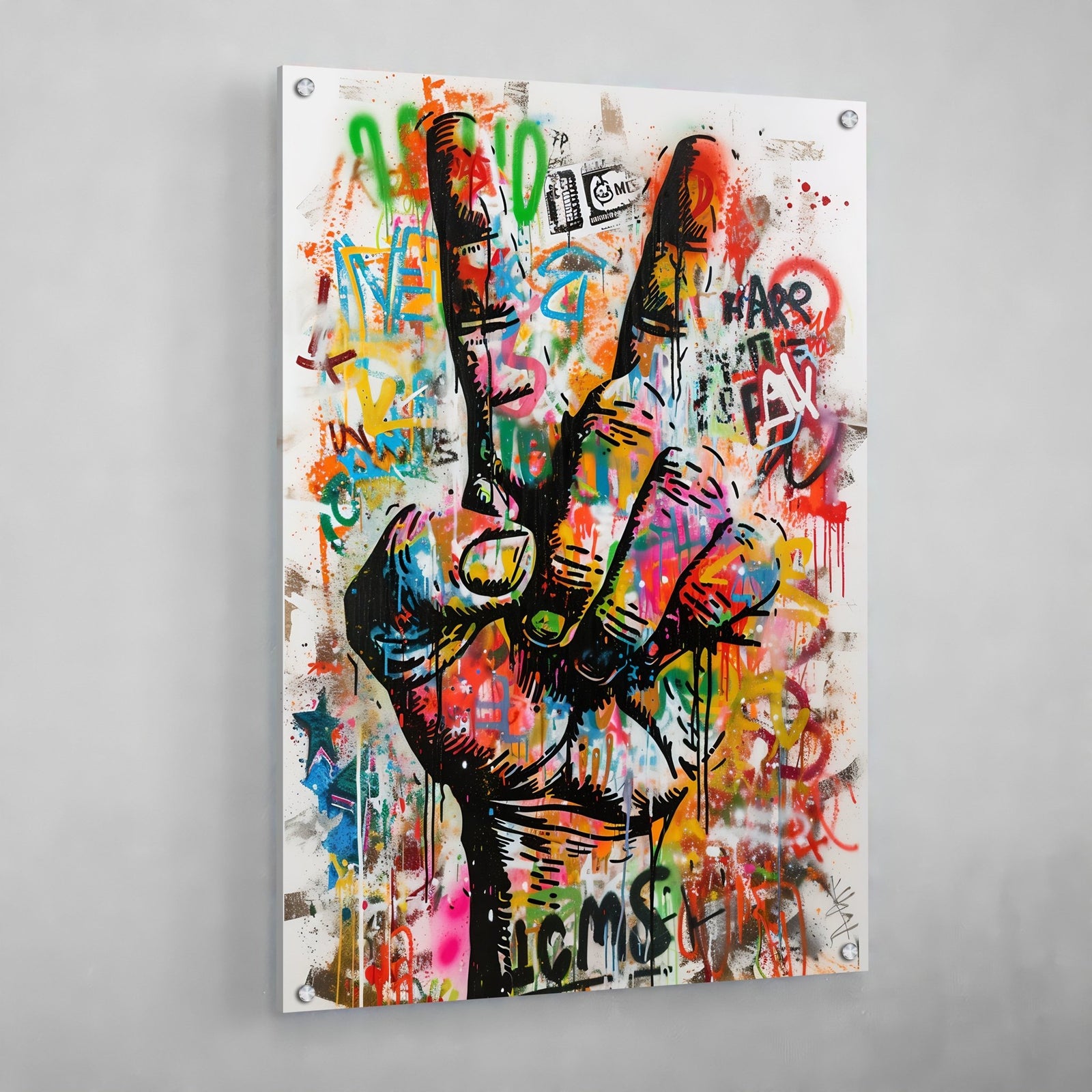 Tableau Street Art Peace - The Art Avenue