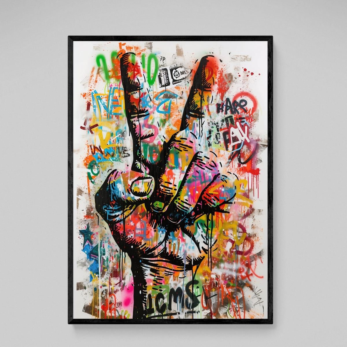 Tableau Street Art Peace - The Art Avenue