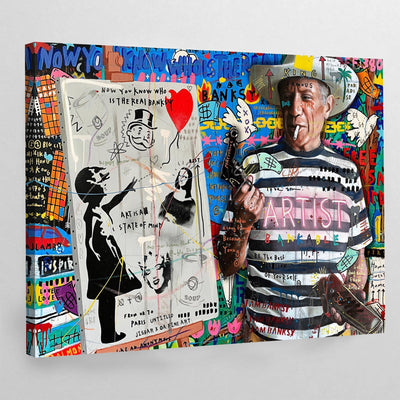 Tableau Street Art Picasso - The Art Avenue