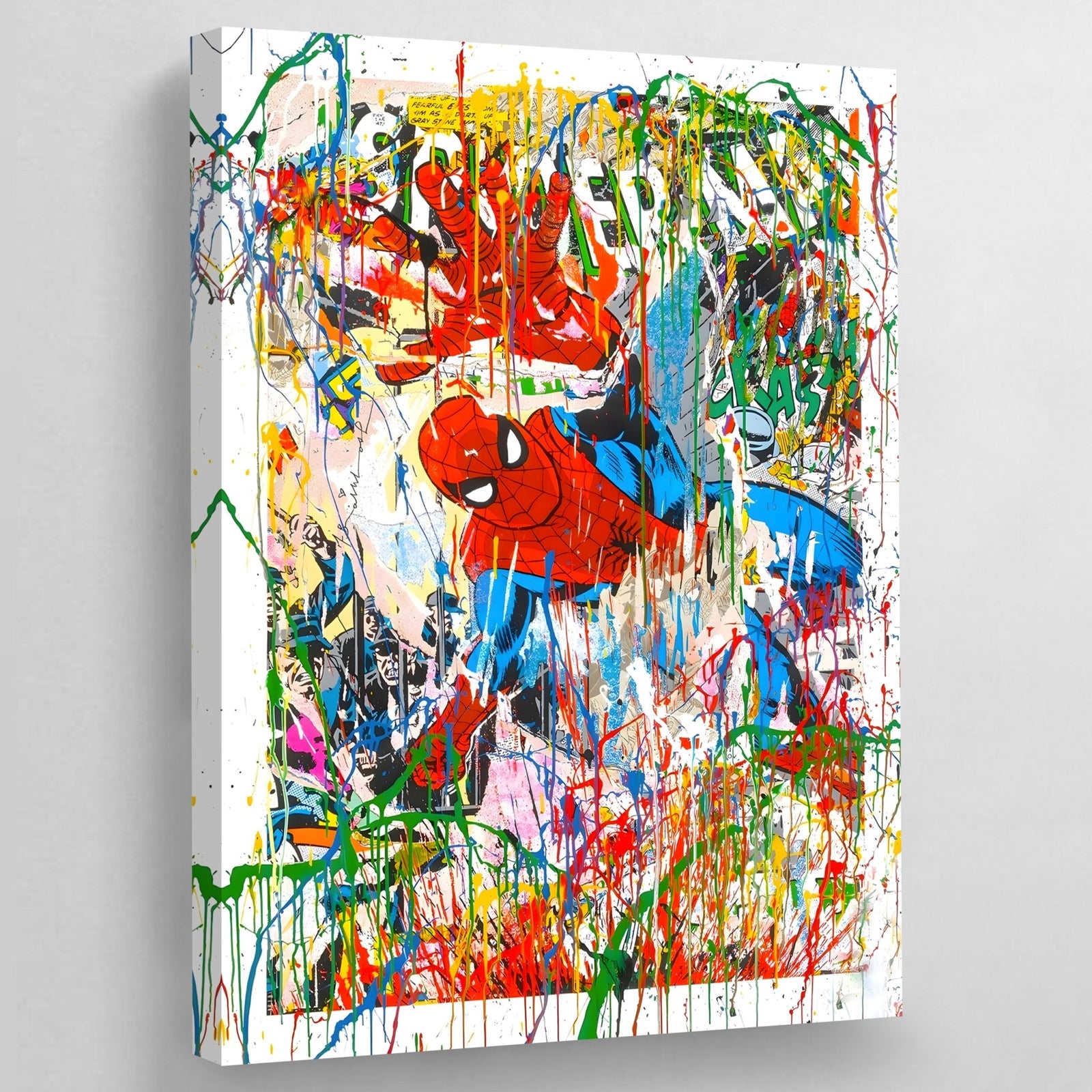 Tableau Street Art Spiderman - The Art Avenue