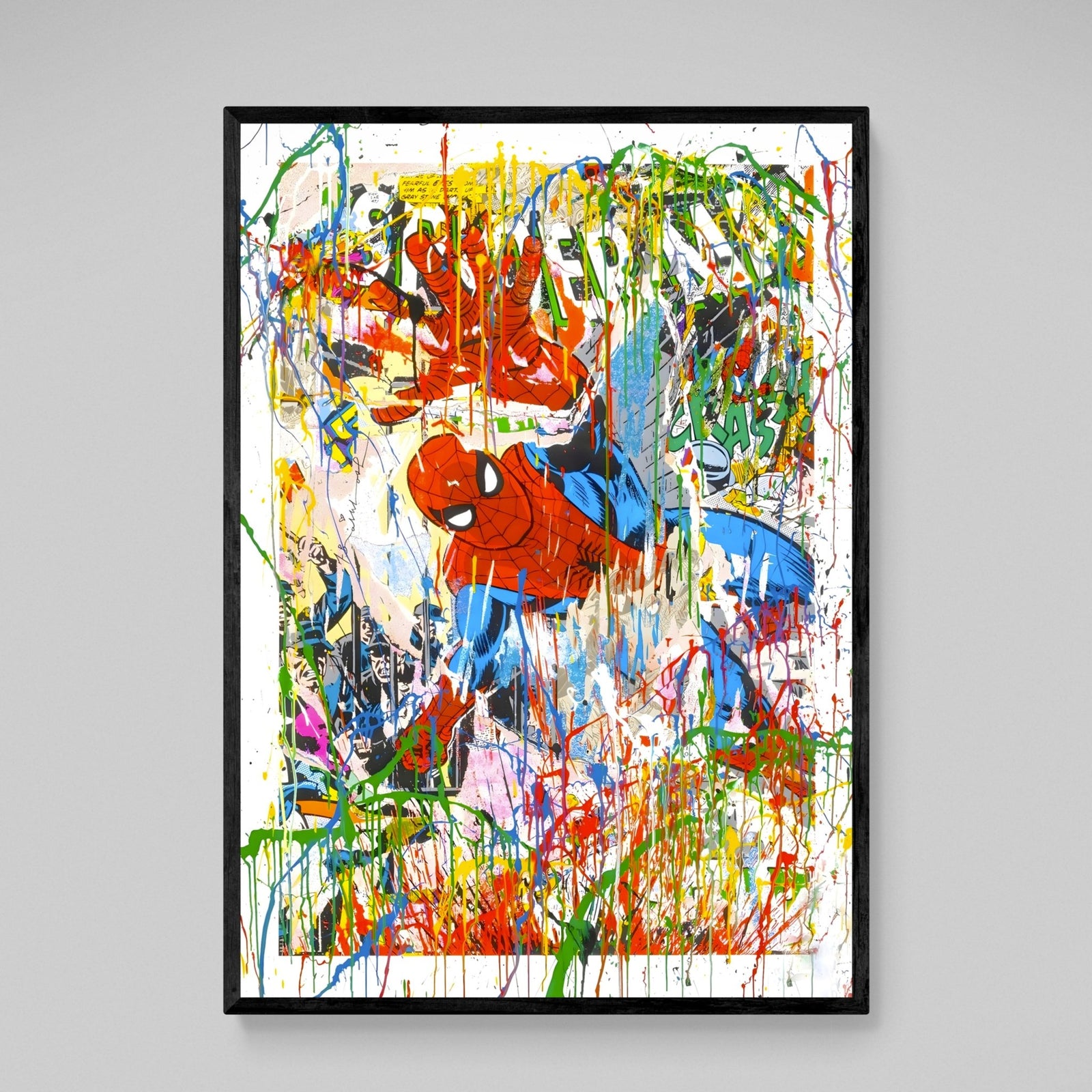 Tableau Street Art Spiderman - The Art Avenue
