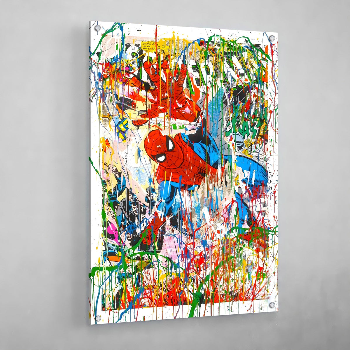 Tableau Street Art Spiderman - The Art Avenue