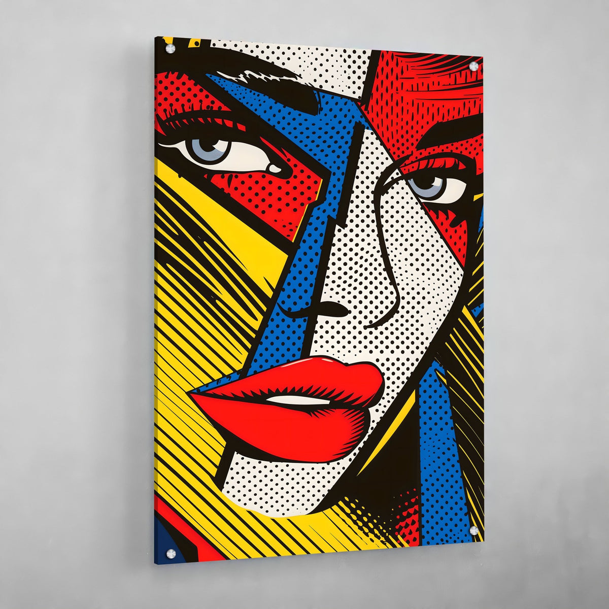 Tableau Style Roy Lichtenstein - The Art Avenue