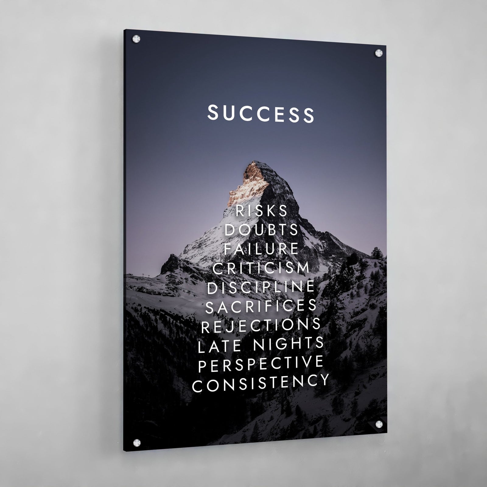 Tableau Succès Motivation - The Art Avenue