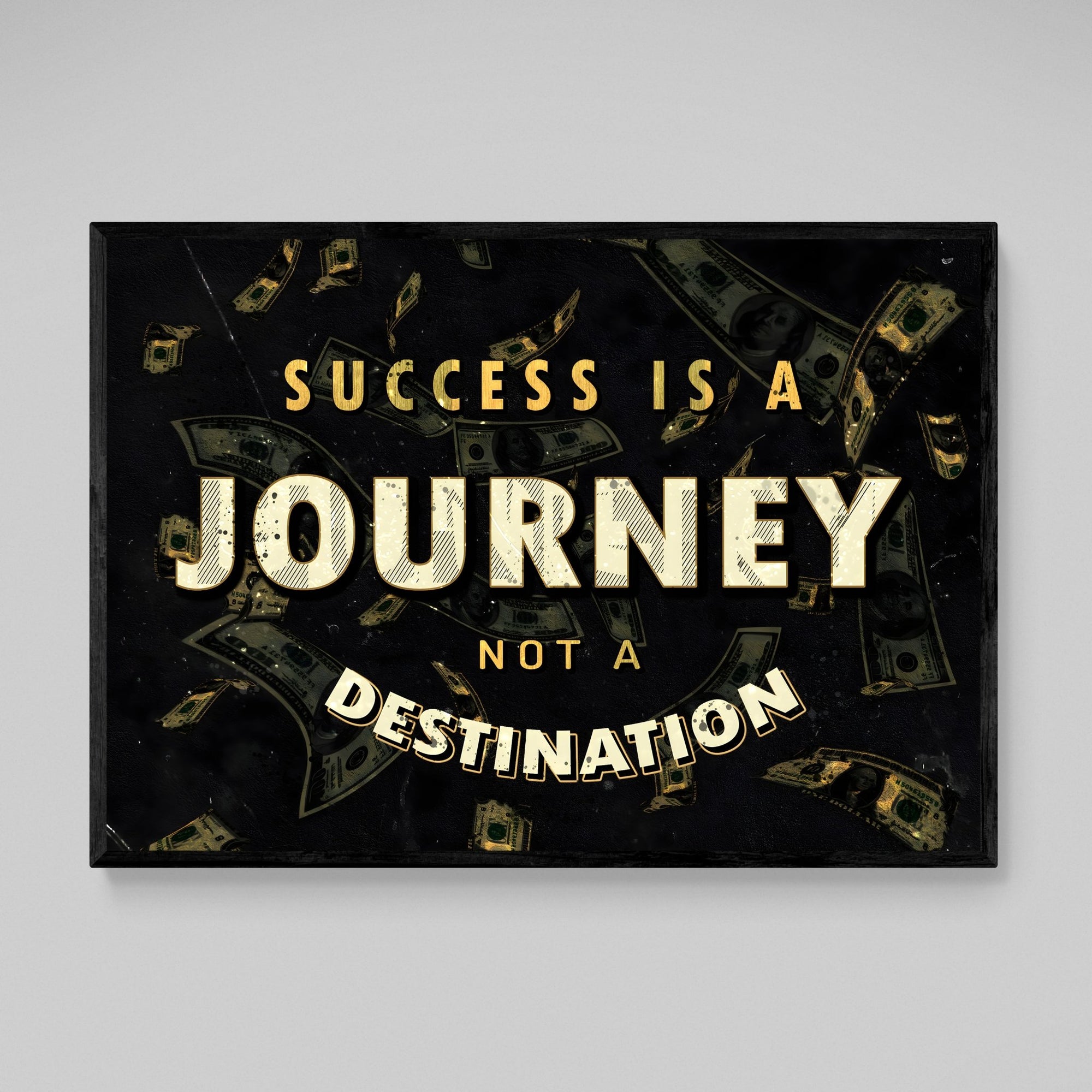 Tableau Success Is A Journey Not A Destination - The Art Avenue