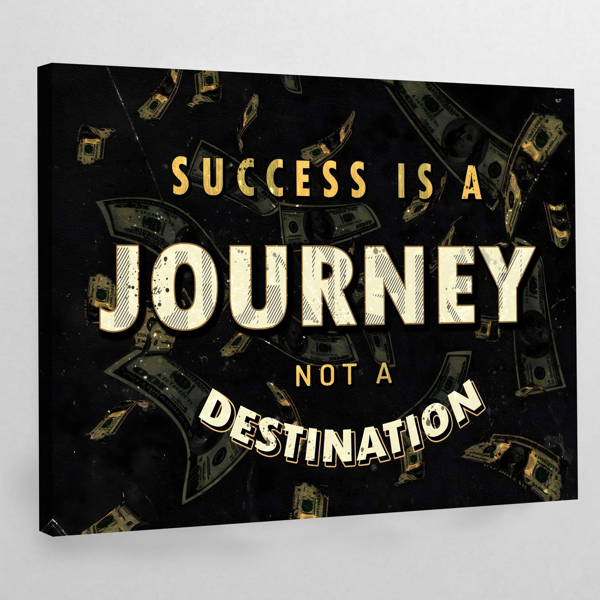 Tableau Success Is A Journey Not A Destination - The Art Avenue