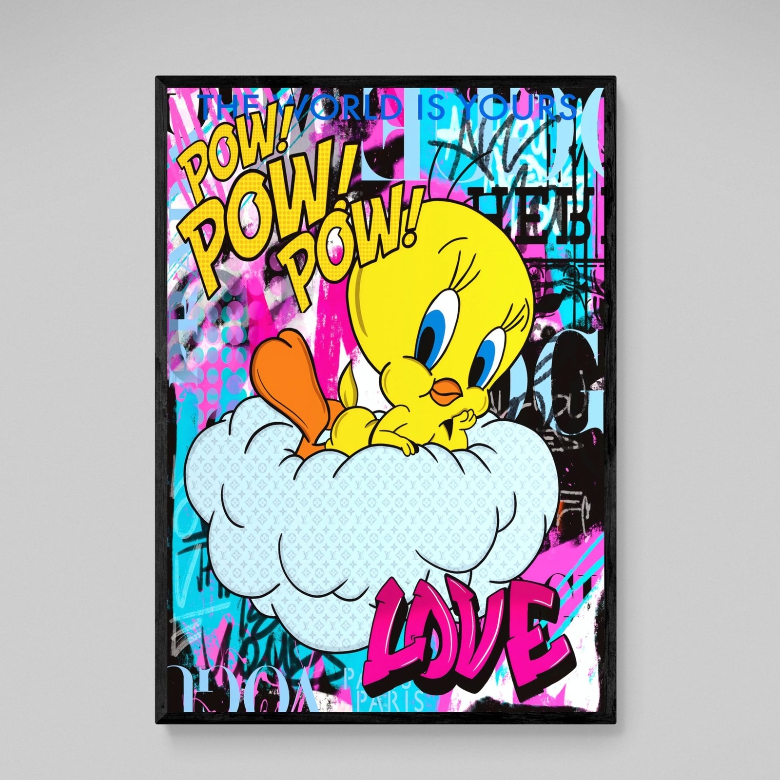 Tableau Titi Pop Art - The Art Avenue