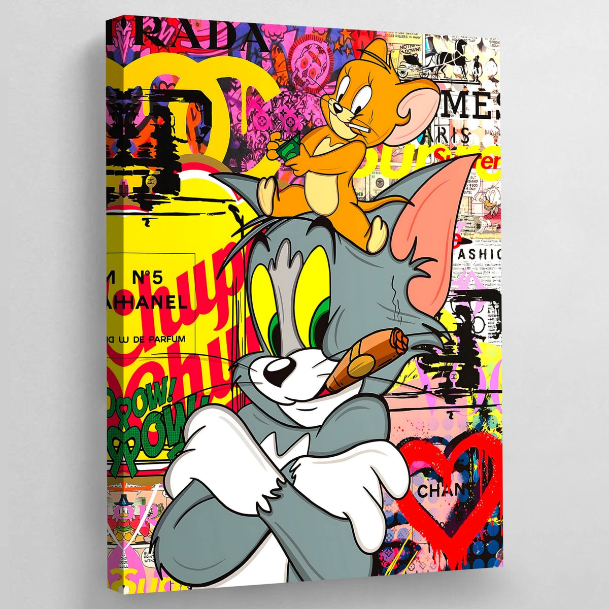 Tableau Tom & Jerry Pop Art - The Art Avenue