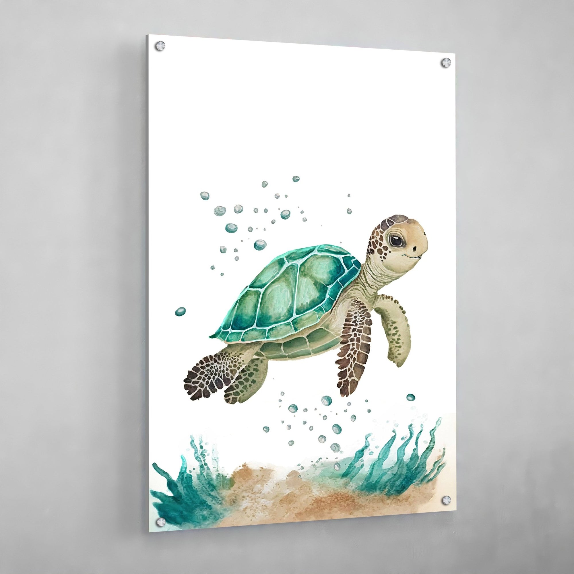 Tableau Tortue Chambre Enfant - The Art Avenue