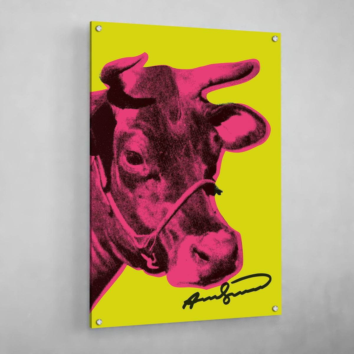 Tableau Vache Andy Warhol - The Art Avenue