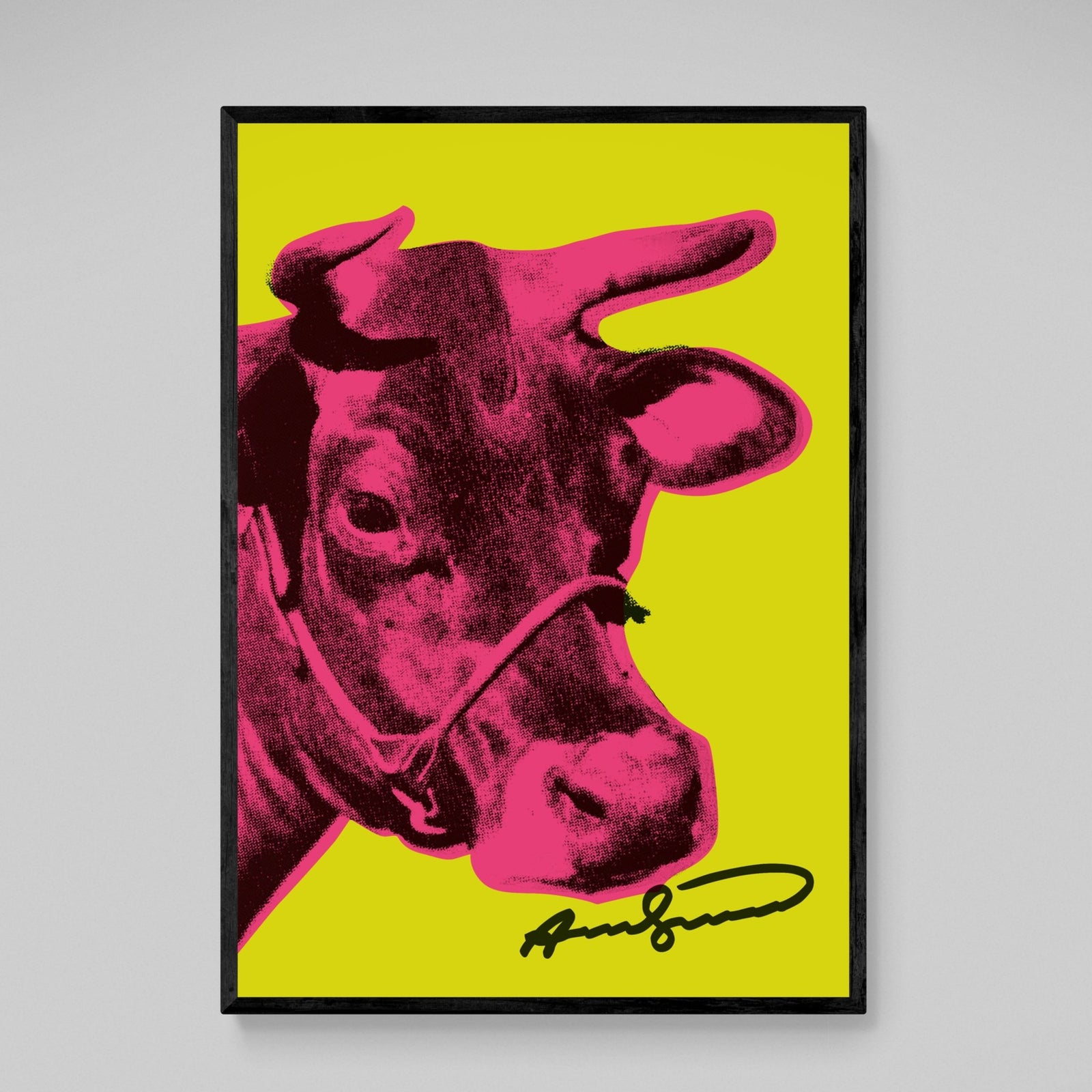 Tableau Vache Andy Warhol - The Art Avenue