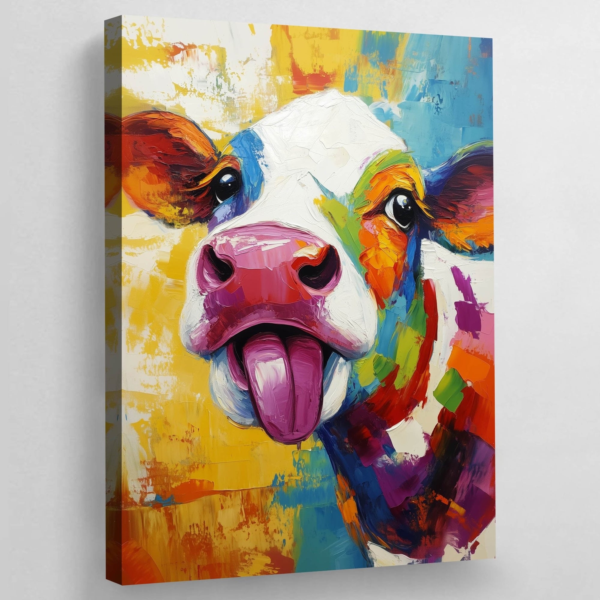 Tableau Vache Pop Art - The Art Avenue