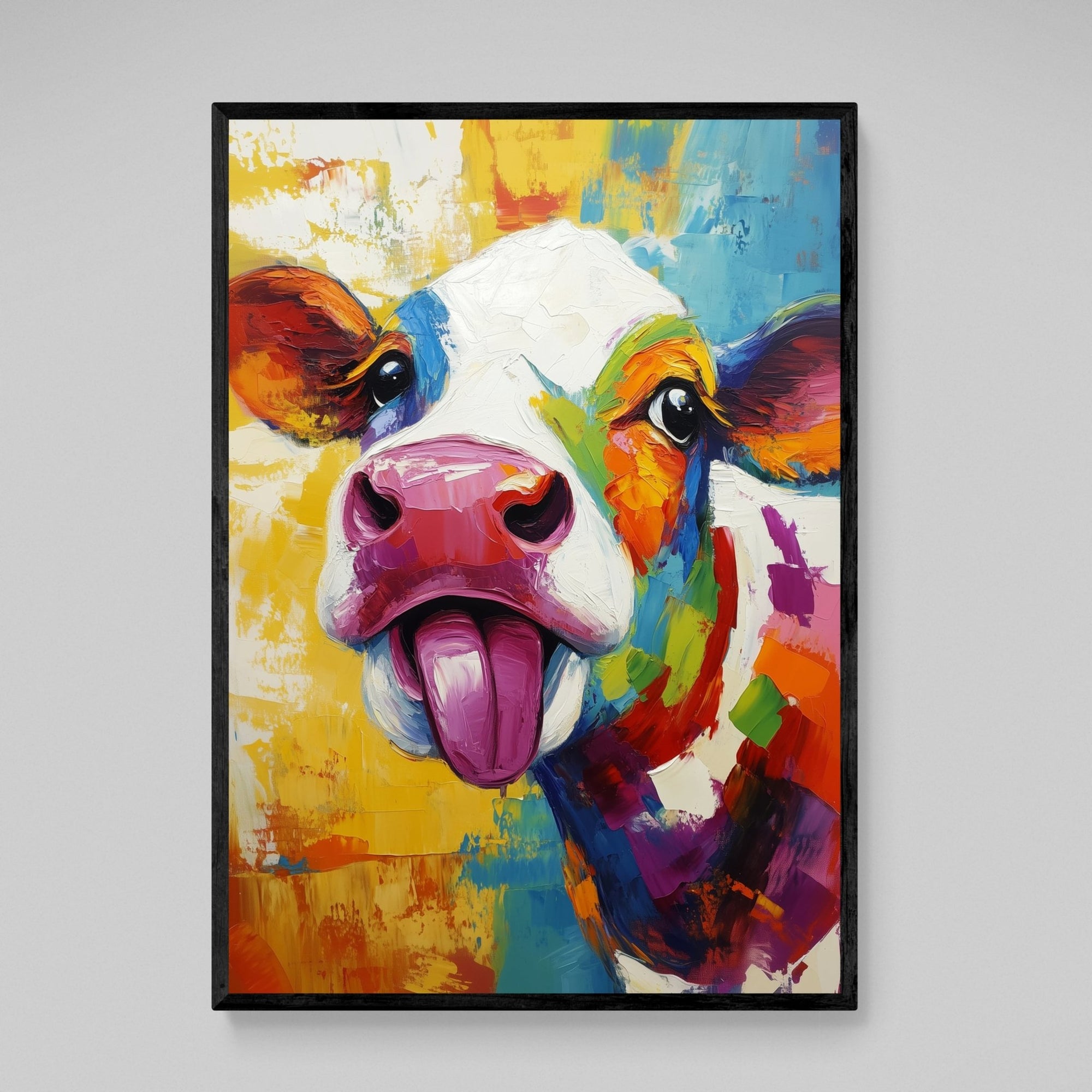 Tableau Vache Pop Art - The Art Avenue