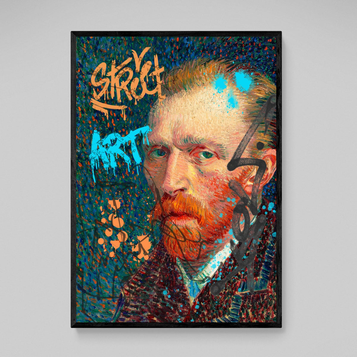 Tableau Van Gogh Graffiti - The Art Avenue