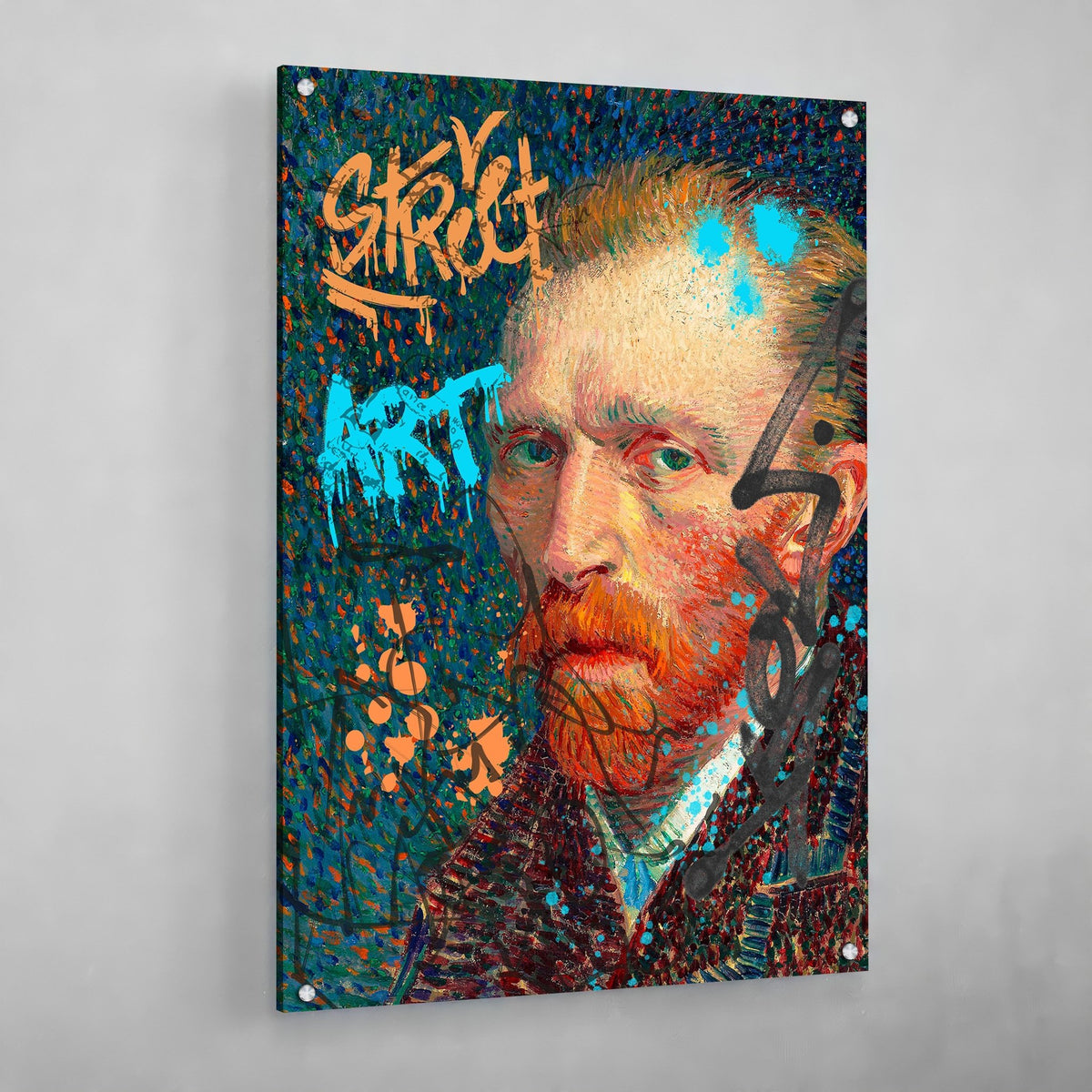 Tableau Van Gogh Graffiti - The Art Avenue