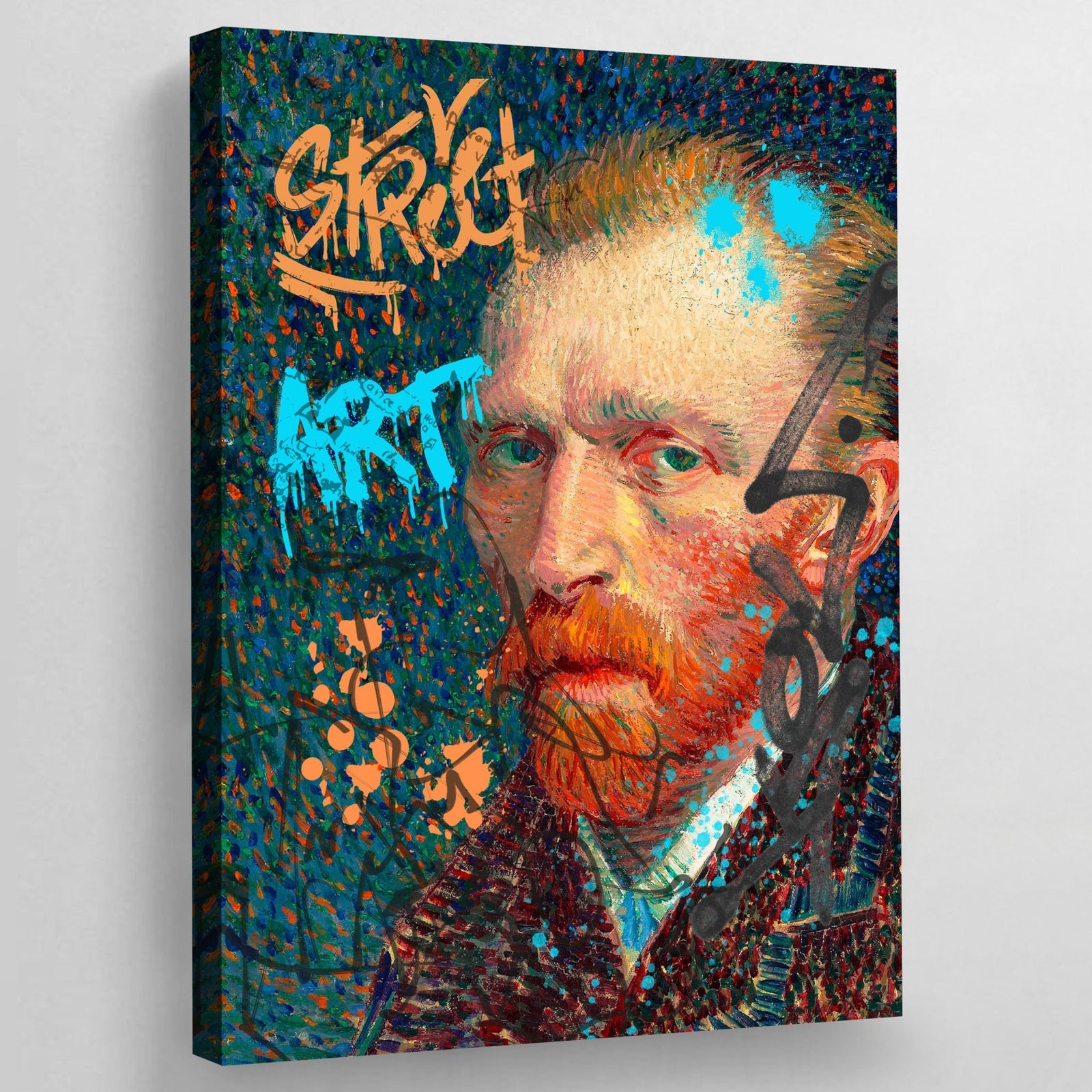 Tableau Van Gogh Graffiti - The Art Avenue