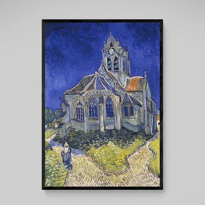 Tableau Van Gogh L'Église d'Auvers - sur - Oise - The Art Avenue