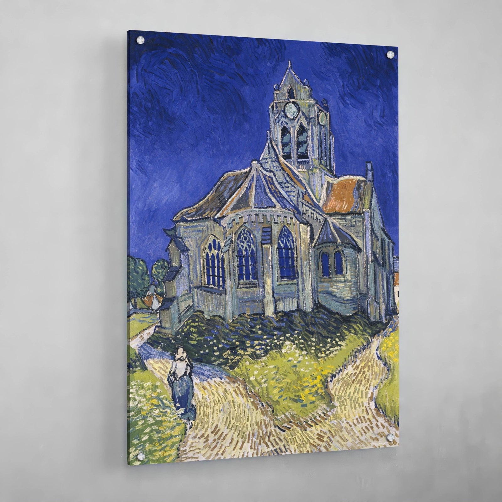 Tableau Van Gogh L'Église d'Auvers - sur - Oise - The Art Avenue