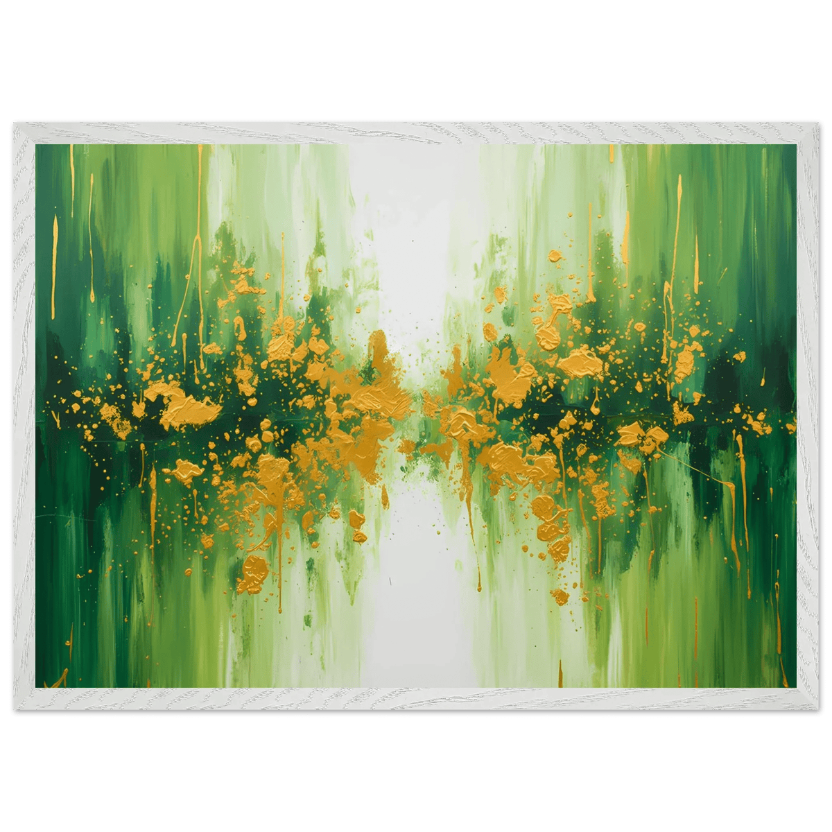 Tableau Vert Abstrait - The Art Avenue