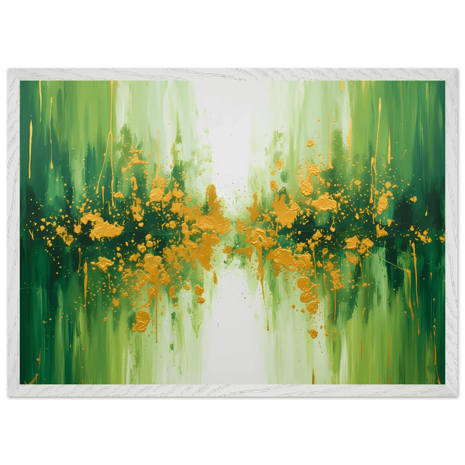Tableau Vert Abstrait - The Art Avenue